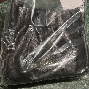 Black Leather Women's Bag